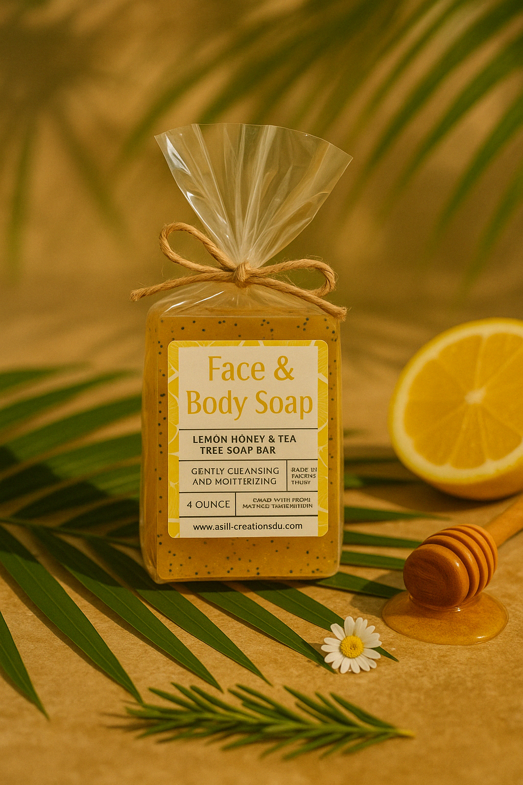 Lemon Honey & Tea Tree Soap
