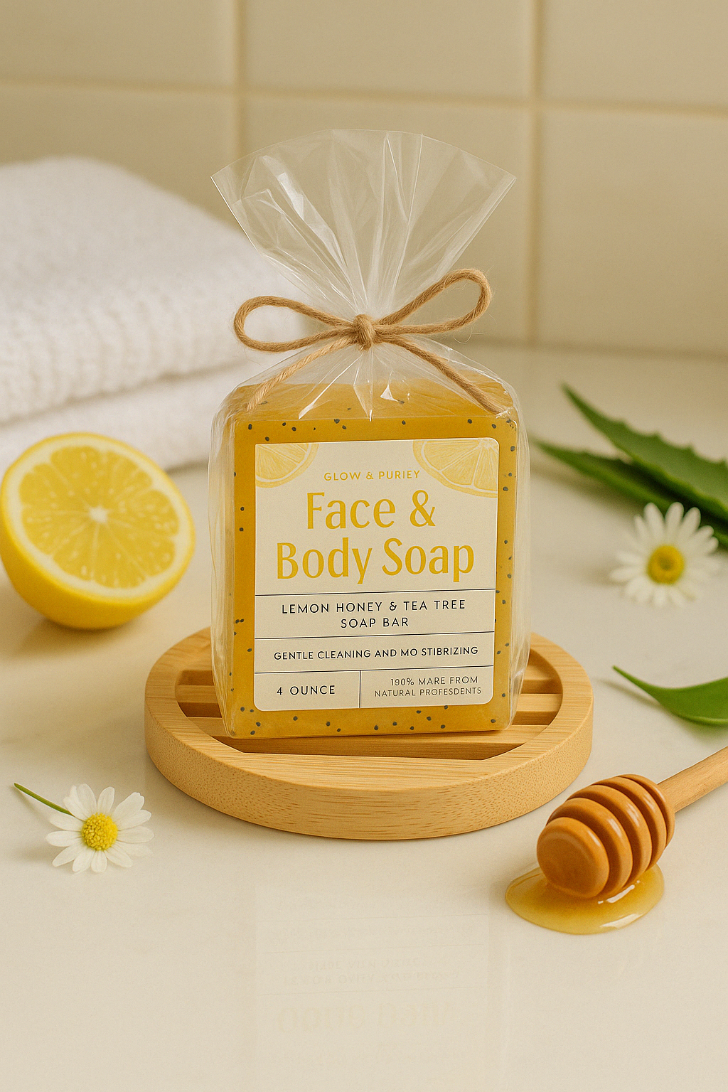 Lemon Honey & Tea Tree Soap