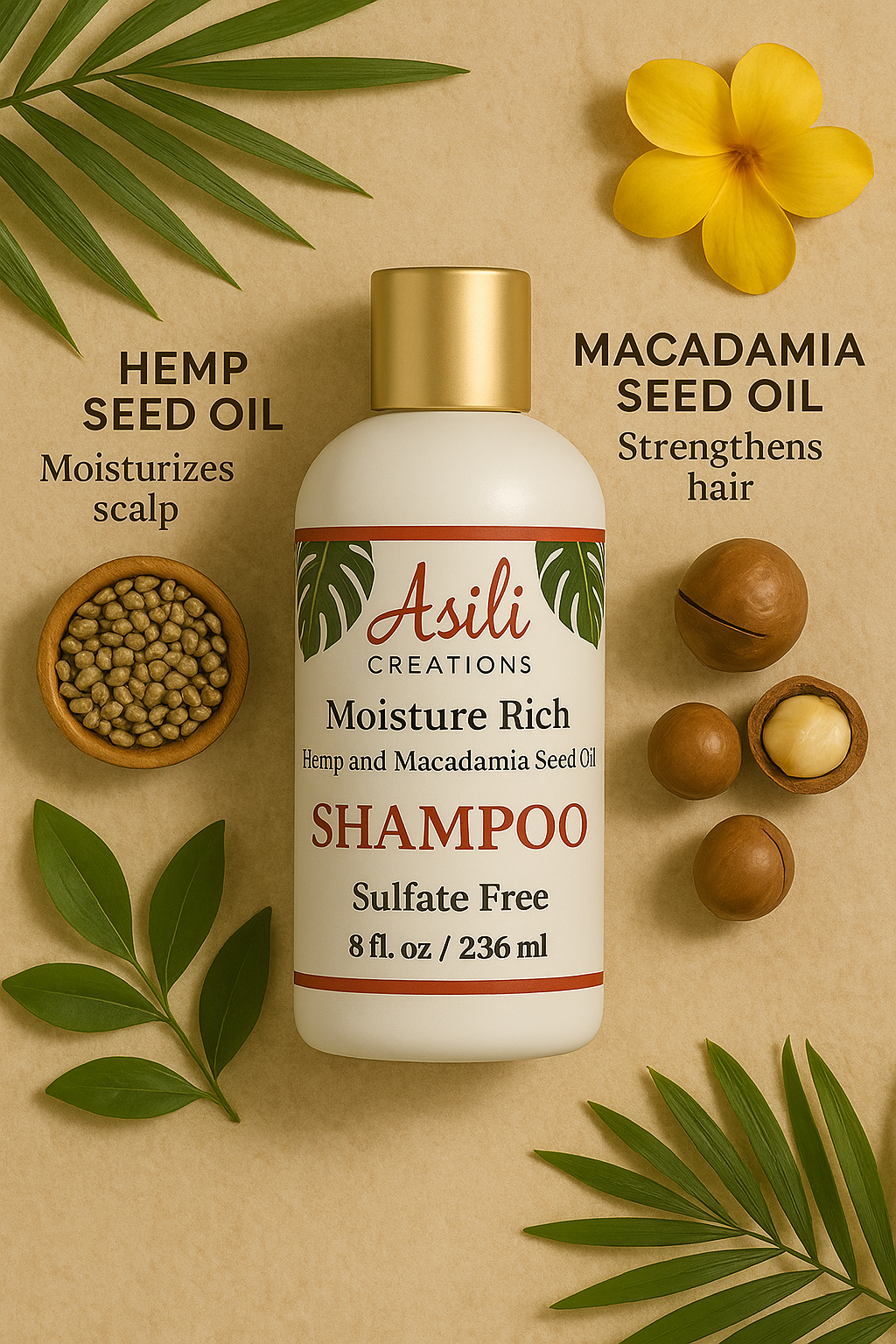 Moisture Rich Sulfate Free Shampoo