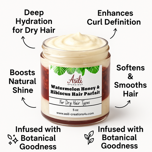 Watermelon Honey & Hibiscus Hair Parfait