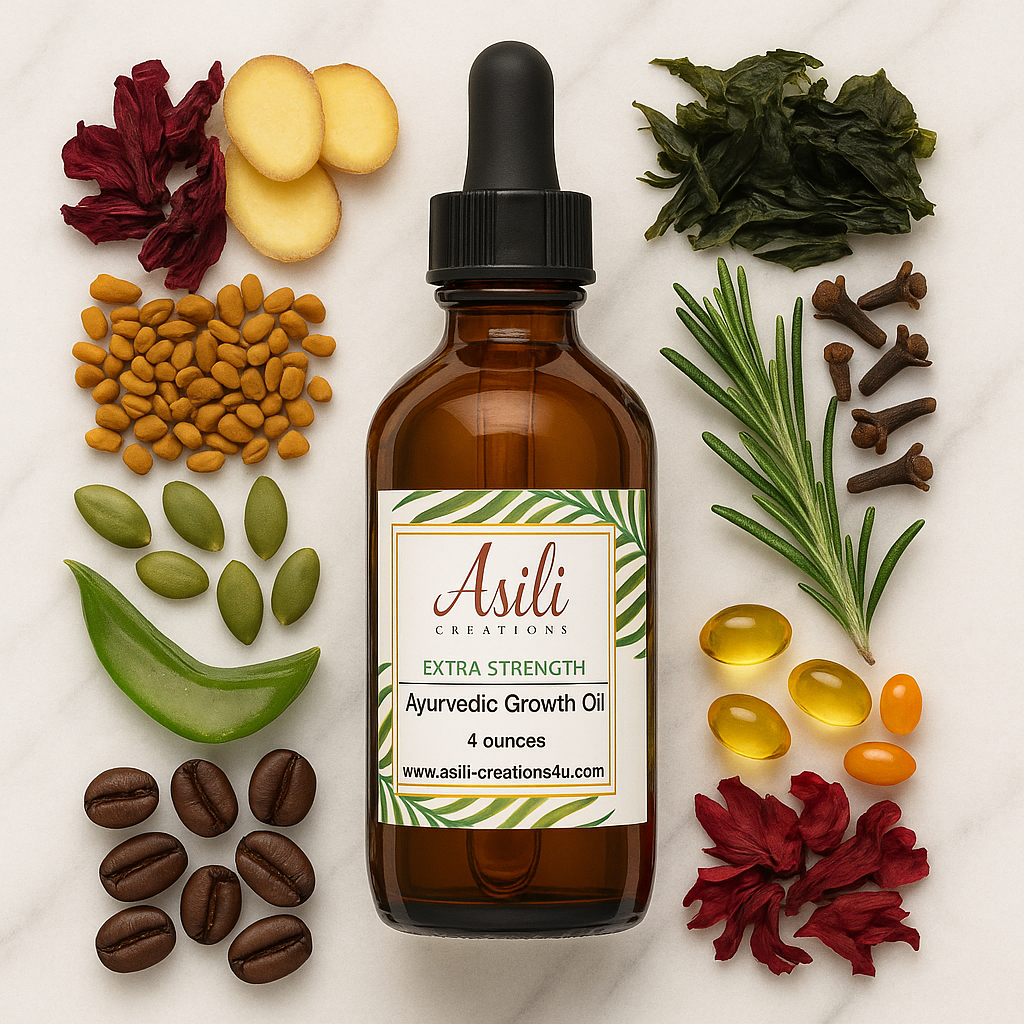 Extra Strength Ayurvedic Growth Oil 4 oz