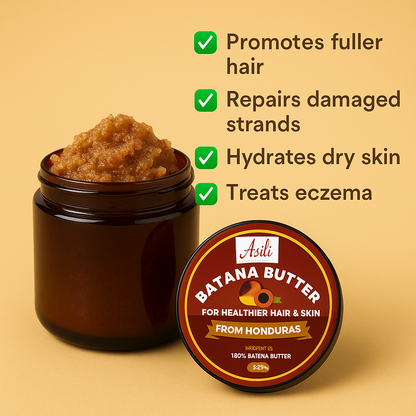 100% RAW, Organic Batana Butter