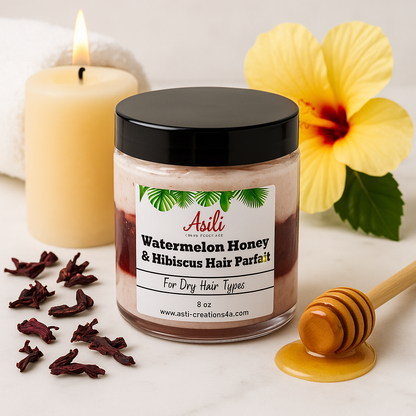 Watermelon Honey & Hibiscus Hair Parfait