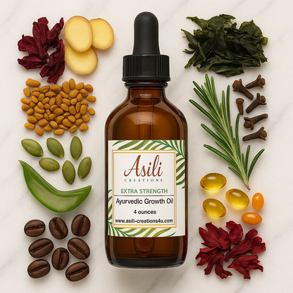 Extra Strength Ayurvedic Growth Oil 4 oz