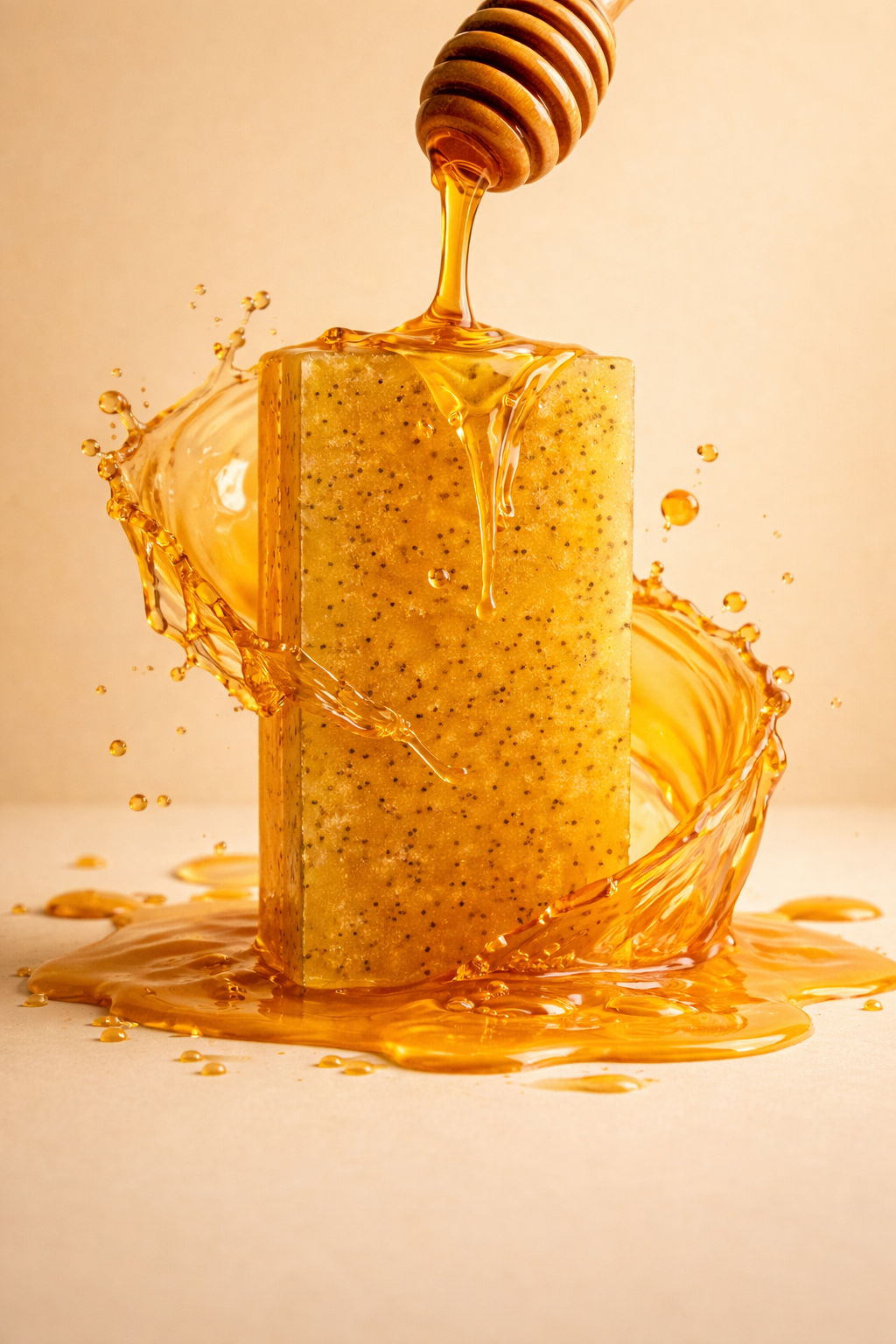 Lemon Honey & Tea Tree Face + Body Soap | Clarifying & Hydrating Bar Soap for Clear, Glowing Skin