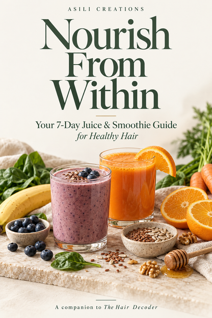 Nourish From Within Your 7-Day Juice & Smoothie Guide for Healthier Hair