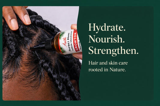 Herbal Follicle Stimulator Oil - Scalp & Hair Strengthening